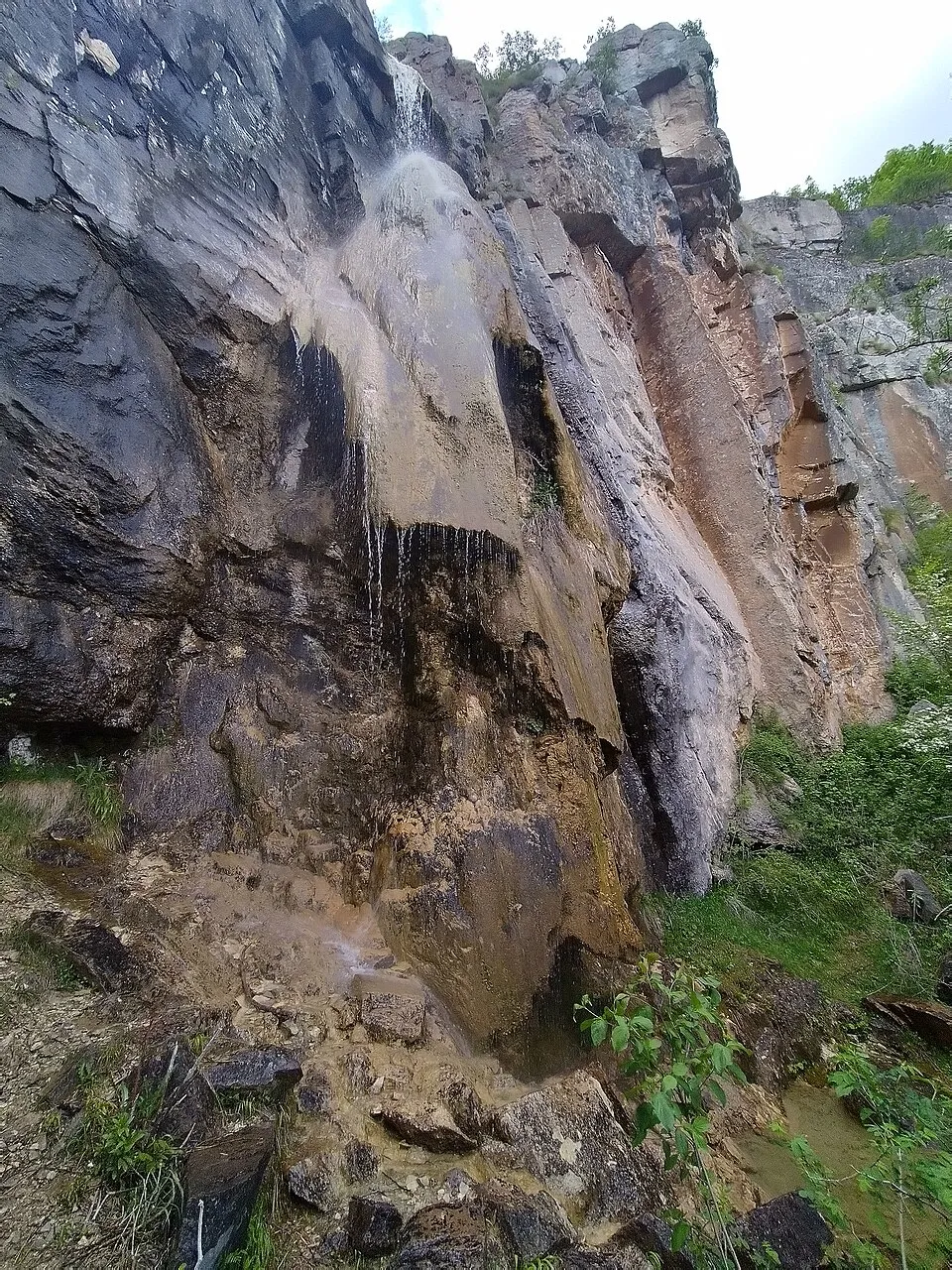 Водопад Добравишка скакля - Panorama